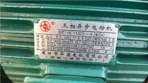 Y系列三相異步電動機（標(biāo)牌）
